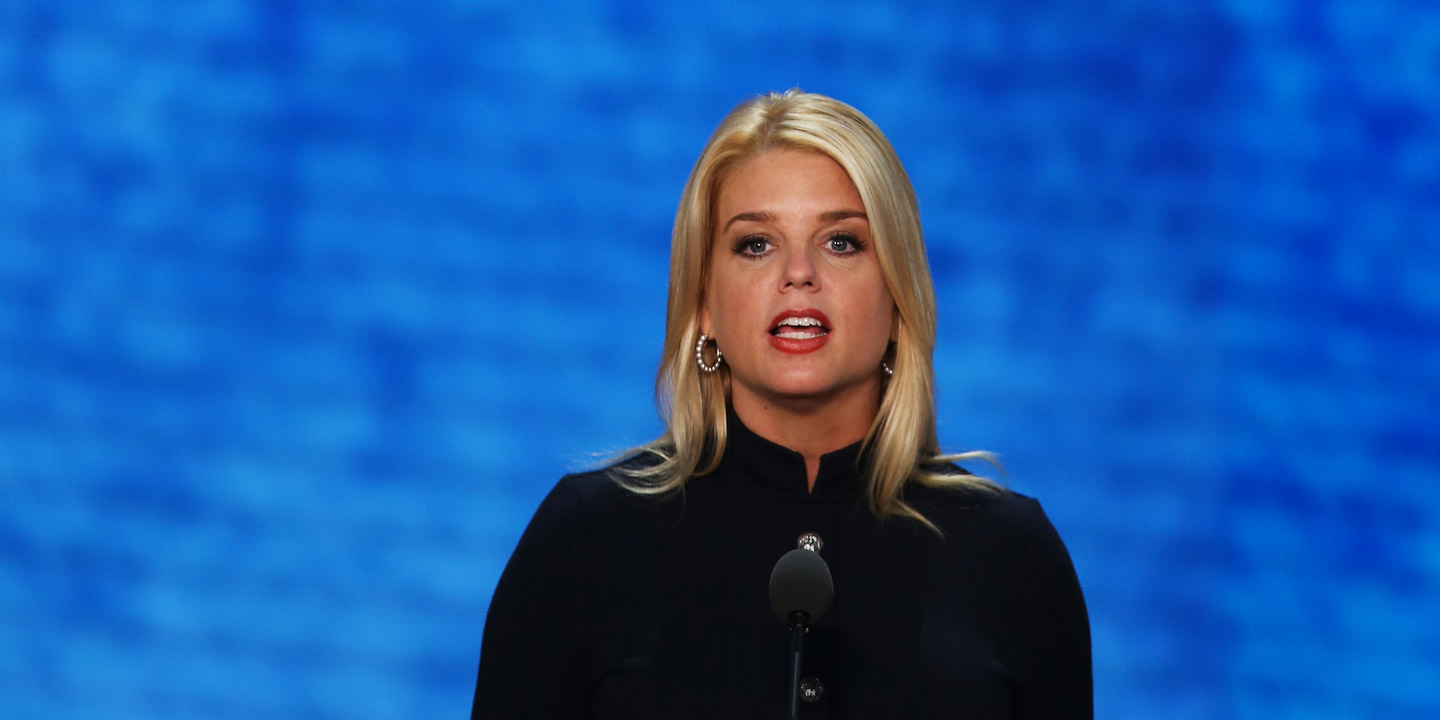 Florida AG Bondi Endorses Trump After Taking His Money