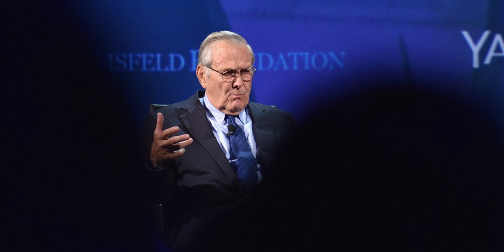 New Donald Rumsfeld Memos Show Curious Bush Defense Chief