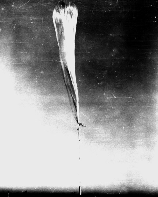 Project Genetrix U.S. Sent “Weather” Balloons to Spy on China in the 1950s