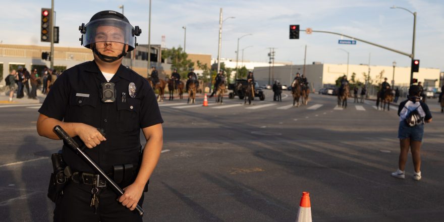 theintercept.com - Sam Biddle - LAPD Deployed Drones to Spy on No Kings Protest