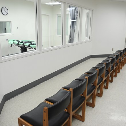 SAN QUENTIN, CALIFORNIA SEPTEMBER 21, 2010?A view of the new lethal injection chamber at San Quentin State Prison. The new facility costs $853.  (Photo by Wally Skalij/Los Angeles Times via Getty Images)
