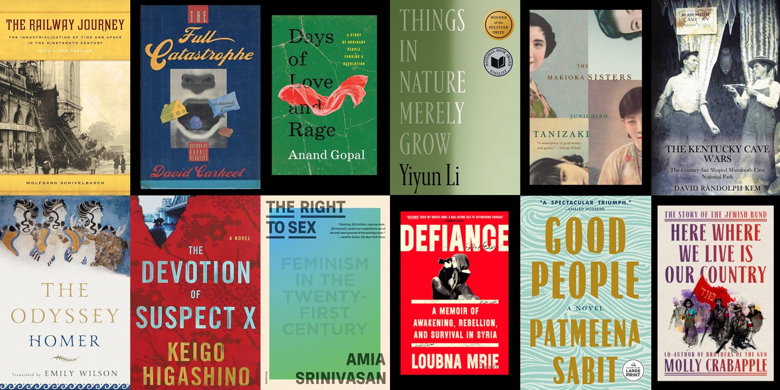 Book recommendations old and new, fiction and nonfiction, from Intercept staffers.